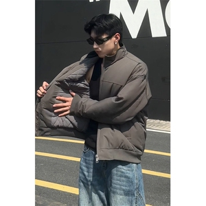 美式飞行员夹克棉服男冬季百搭cleanfit立领棉衣外套MF3665-特P62图片