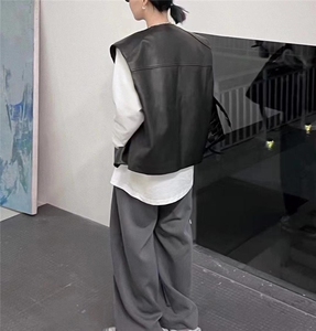 皮马甲，女装马甲，卡薇尔