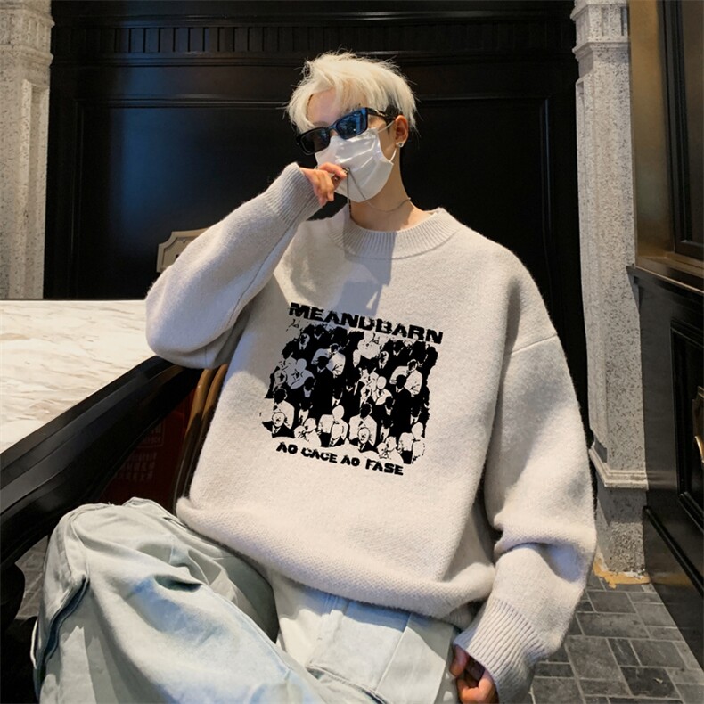 高质量！秋冬季半高领毛衣男加绒加厚线衣男针织衫男MY247-特p38,男装针织衫/毛衣,电商B367