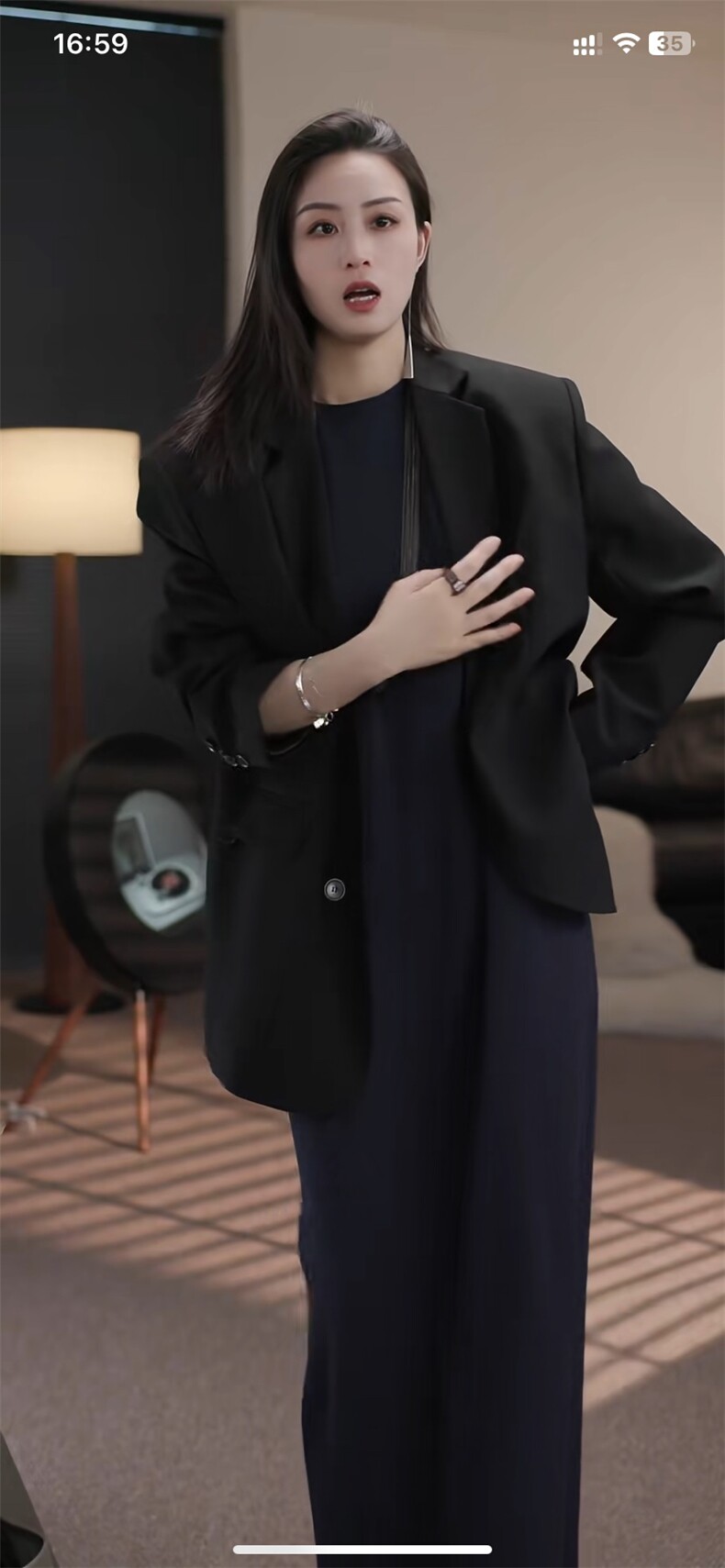 长款加厚精梳长绒棉连衣裙,女装连衣裙,米咔羊绒