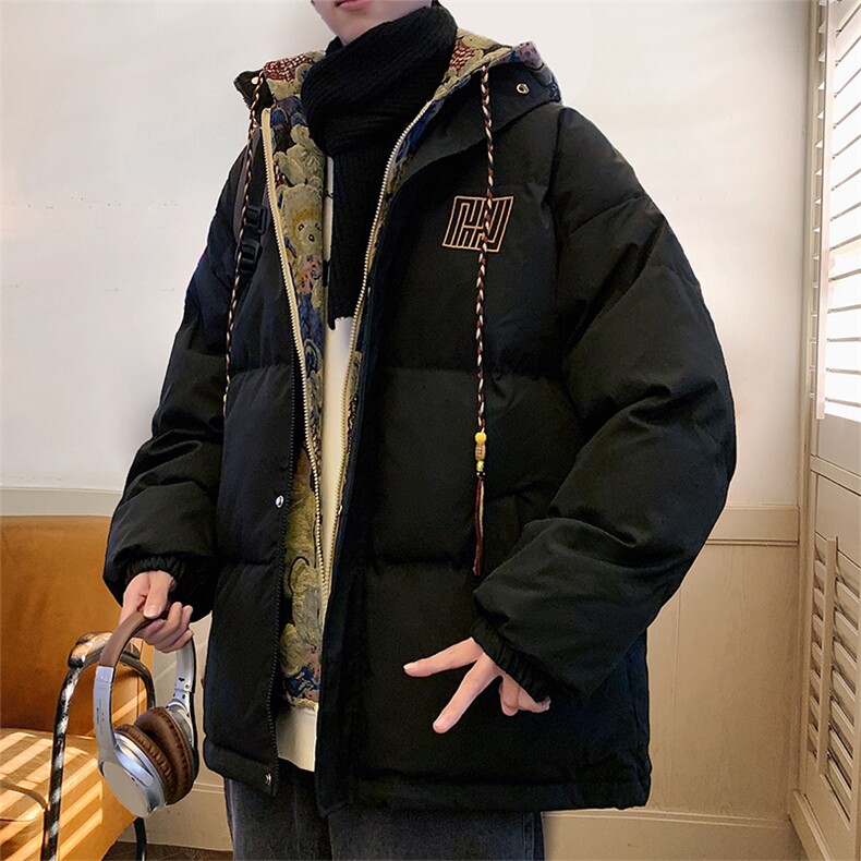 冬季潮风假两件外套男新款美式棉衣XZ102B-1-M9903P125,男装棉衣,星座102B-1