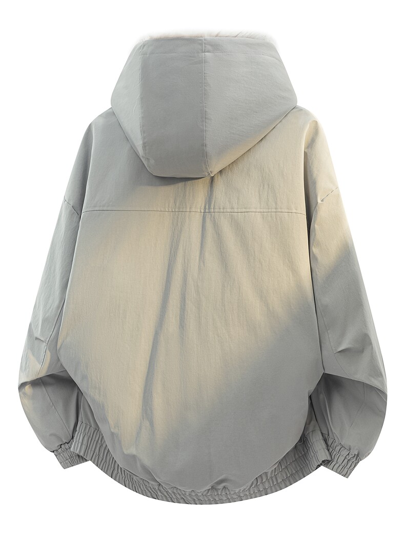 冬季派克服毛领棉衣男宽松百搭机能工装加厚棉服外套 sy2615-P128图片