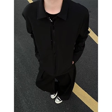 潮流男士外套春秋季2025新款潮牌百搭工装上衣休闲夹克W6732-P76，男装夹克，星座412-1