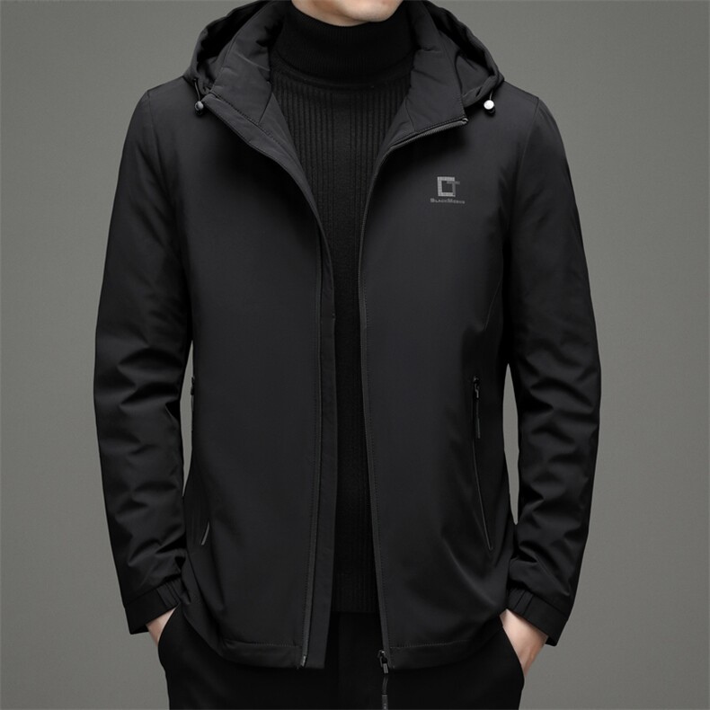 2023冬新款羽绒服男常规可拆卸帽中青年男士休闲外套HB21-51-P230,男装羽绒服,电商B212（原钱塘6029）