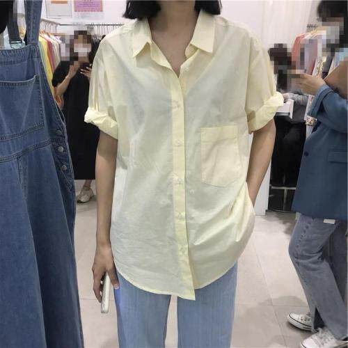 短袖小衬衣，女装，卡薇尔