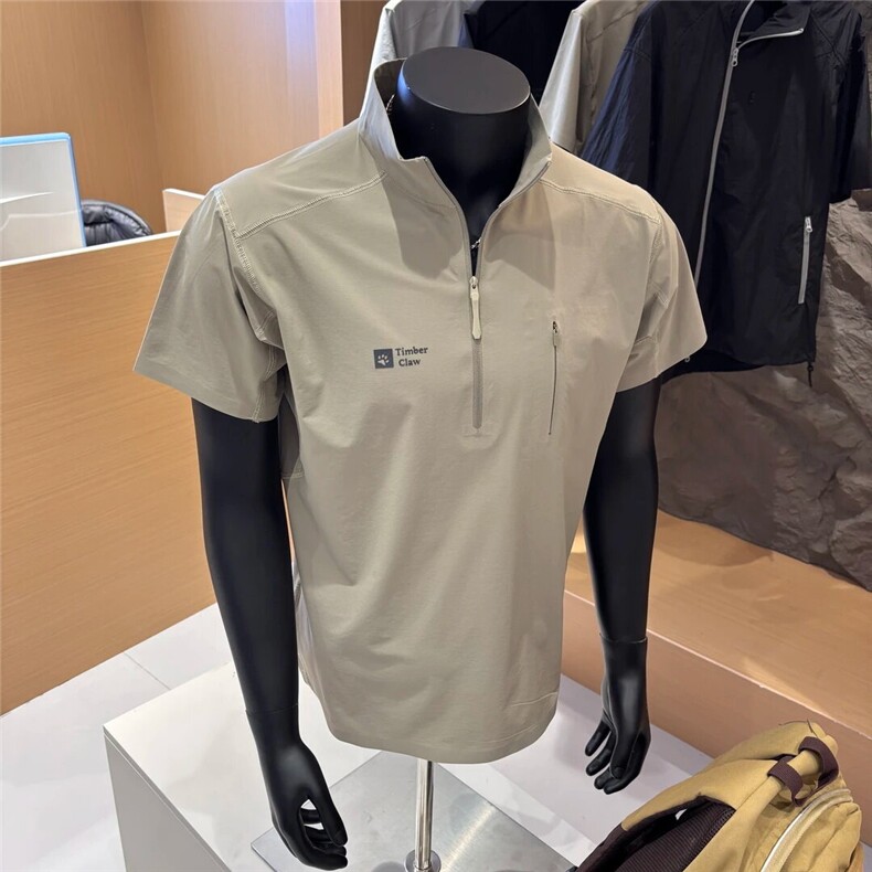 自产！羽量化TOYOBO面料户外登山骑行速干短袖1005-FWDX31-特P40，男装T恤，星座1005