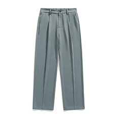 新款男士冰丝休闲裤直筒简洁长裤男士小西裤，男装西裤，星座1107-1