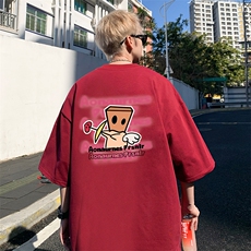 量大优供视频220克美式短袖t恤T3181得物直播有280克品质，男装T恤，电商A486