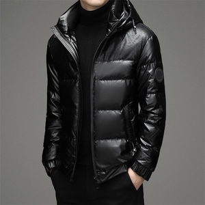 F6615秋冬新款2023年男士休闲羽绒服加厚保暖夹克外套P225图片