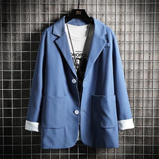 A132-P90痞帅高级感西装男大码胖子西服男西装外套网格，男装西服，电商A040A