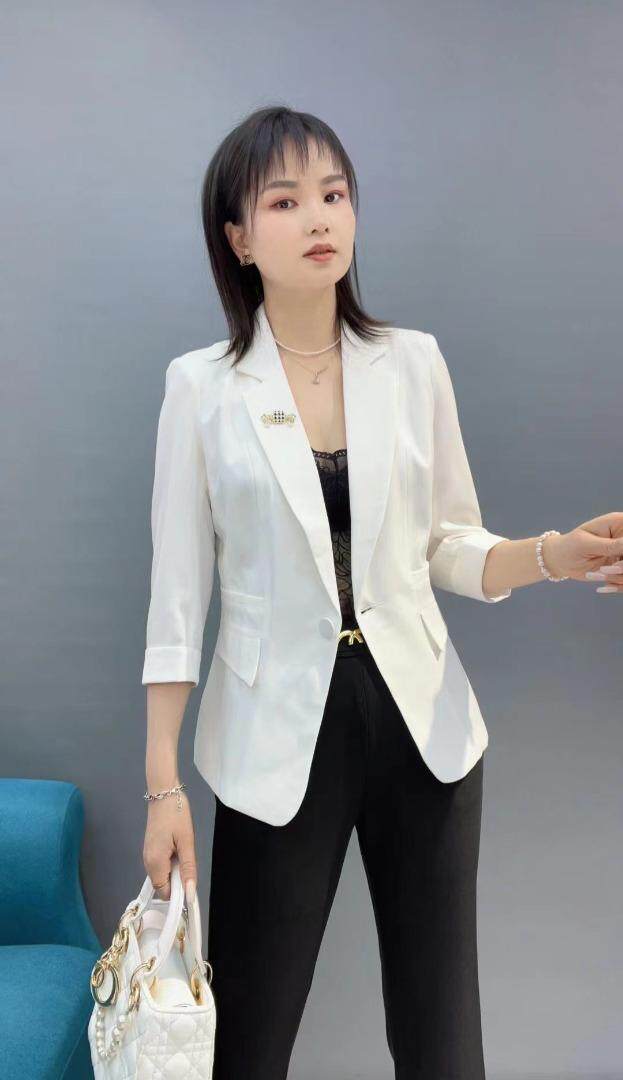 [现货]收腰小西装，三色、三码，女装西装，依柏璐(1F)