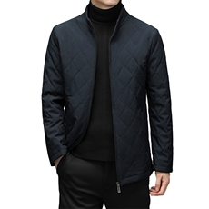 CSMF20221钱塘2020-2冬季厚款商务休闲简约中年男士棉衣P160，男装棉衣，钱塘207-2