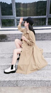休闲风衣图片