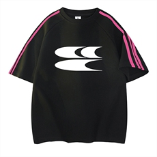 黑色拼红织带