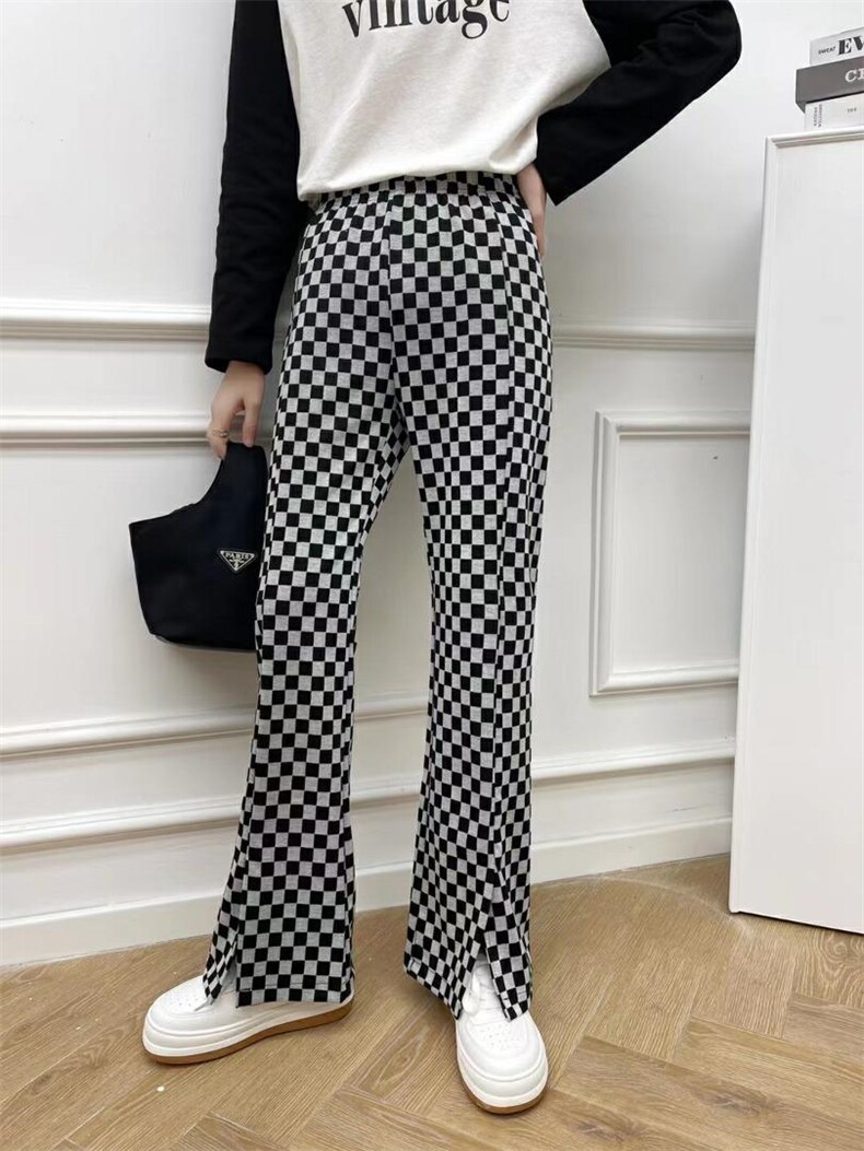 格子裤，补单中，其它，Y·Z 羽倬