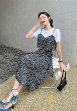 [现货]连衣裙加色，三个颜色，五个尺码，女装连衣裙，依柏璐(1F)