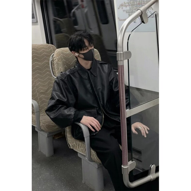 网图现货加厚加棉皮衣飞行员外套1209-1-JK19-P90主推可谈,男装皮衣,星座1209-1