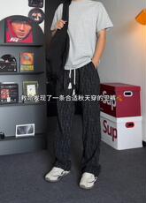 现货！早秋百搭休闲裤卫裤-EX50500加绒常规特批25加绒特批30，男装休闲裤，电商A061