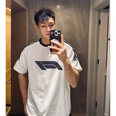 夏季美式高街重磅纯棉三条杠织带撞色男女短袖T恤ZD632-特P30，男装T恤，电商A486-1