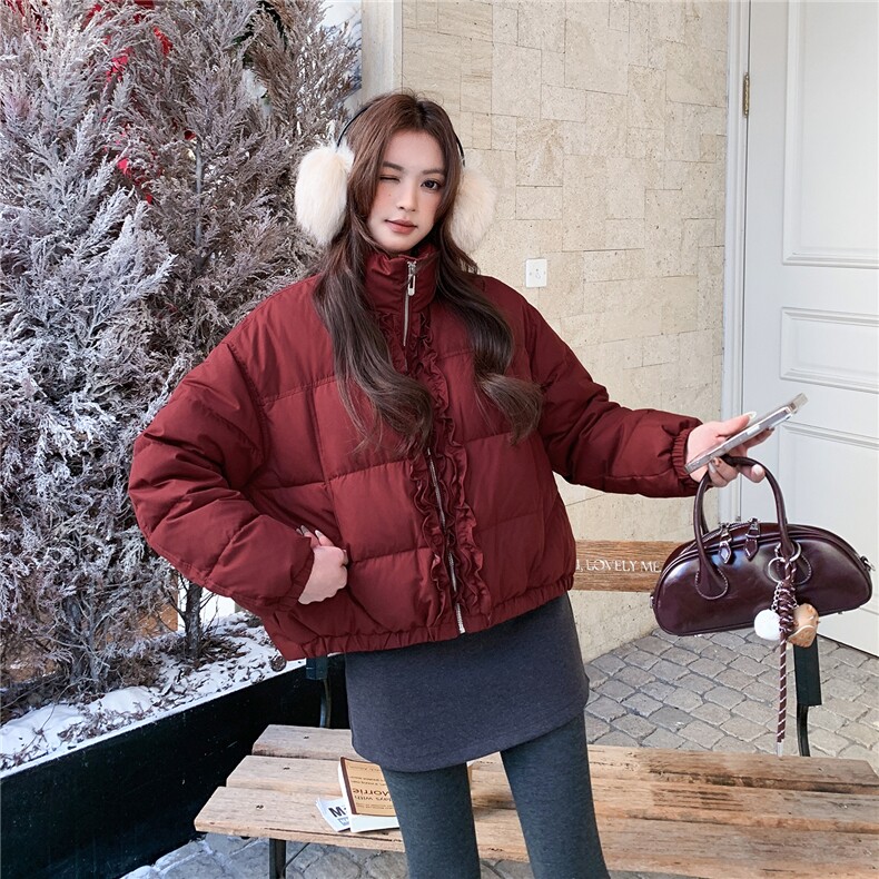 小香风羽绒服女短款2025冬季新款高级感小个子超好看洋气显瘦外套,女装羽绒服,2C126