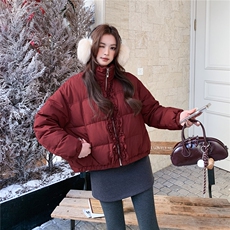 小香风羽绒服女短款2025冬季新款高级感小个子超好看洋气显瘦外套，女装羽绒服，2C126