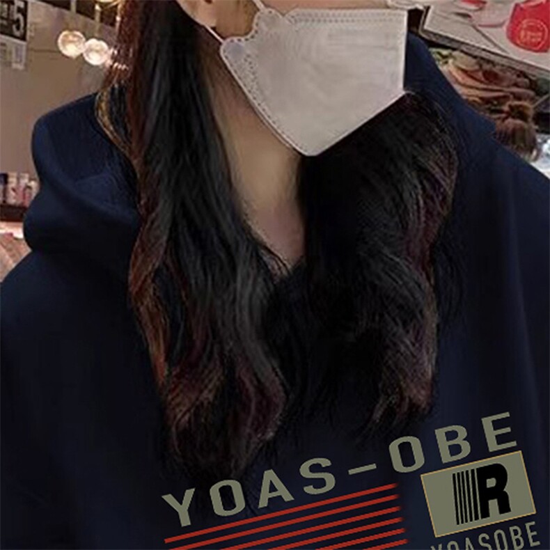 美式复古卫衣女春秋连帽oversize慵懒风秋冬季情侣装加厚外套潮,女装卫衣/绒衫,初闻兮