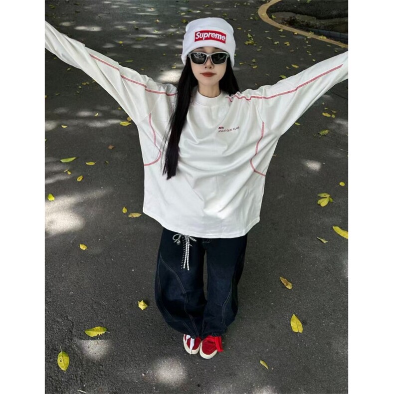 1076#220克纯棉-原版做法-打网拼色,男装T恤,星座506A