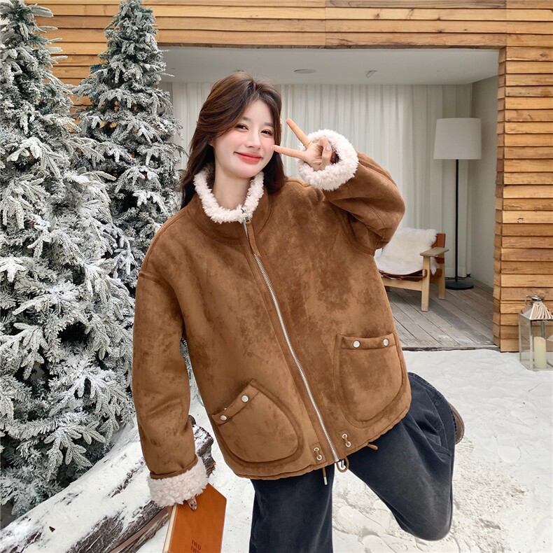 现货2026冬季三七羊毛正反两穿皮毛一体C022-9170-P230-K338,女装皮草,2C022