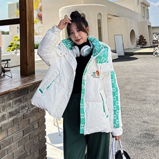白鸭绒现货短款羽绒服女062档口YR12款P275K398，女装羽绒服，素依格格
