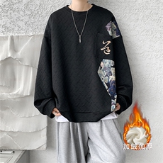爆！已下单WY10063-P45控78秋冬新款高品质百搭小熊大码卫衣，男装卫衣，电商A059