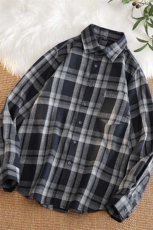 抖音直播高品质长袖格子衬衫男现货58元DS-C323-1-CS1919-P38，男装衬衫，电商C323-1