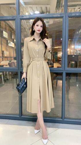 现货、秋装连衣裙，女装连衣裙，茜娅图seattle