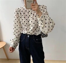 【素妮】新款波点开衫，其它，素妮