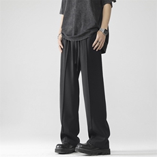 垂感抗皱休闲西裤宽松百搭休闲裤X1960特批-42，男装西裤，星座718