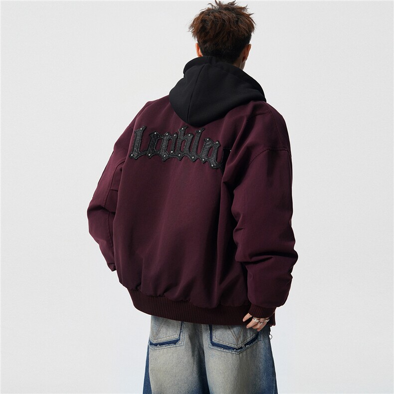 M-4XL B353 3676 P240 红可拆帽2025羽绒服【标50控活动价358】图片