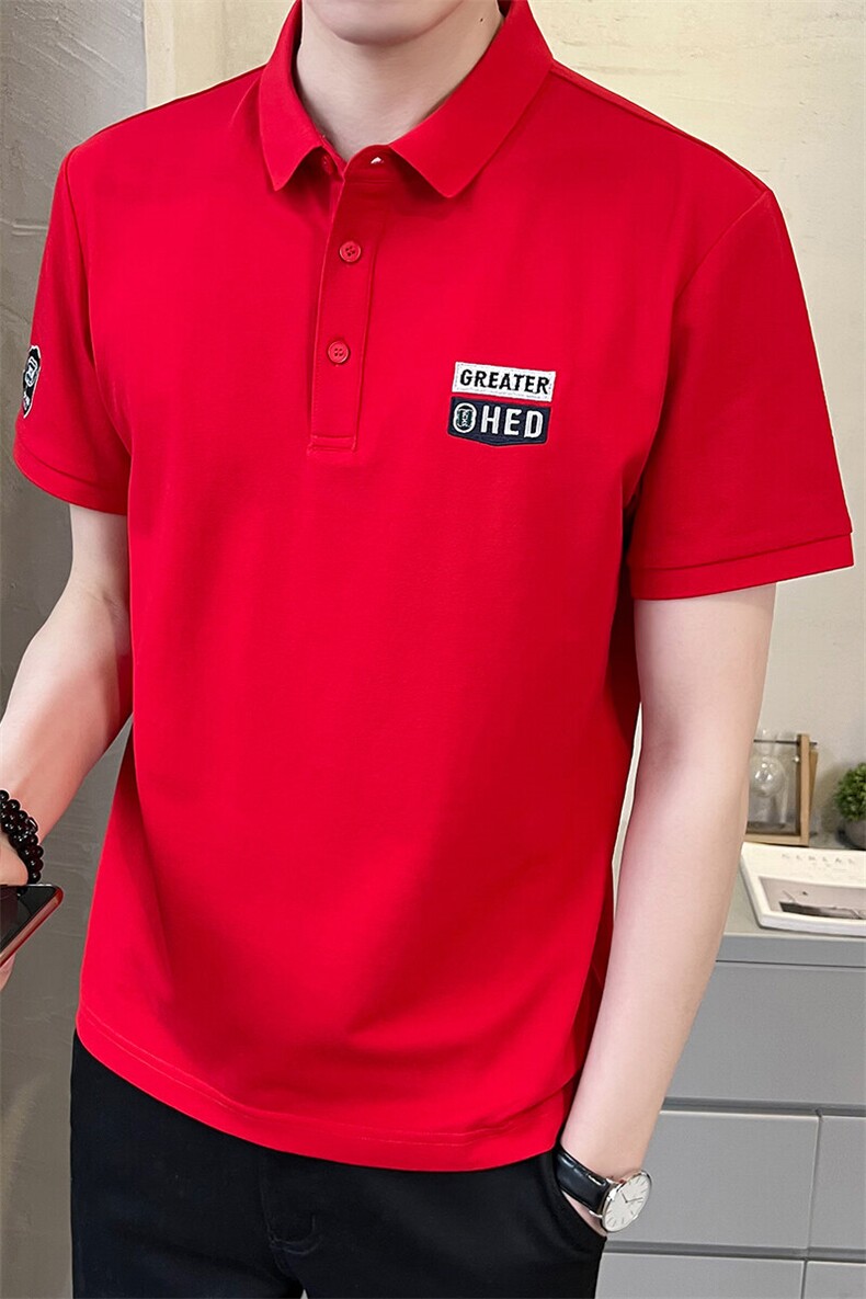 数据款男POLO衫男装翻领短袖时尚休闲T恤DS-A329-PL2093-P50,男装T恤,电商A329