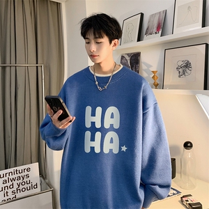 假两件毛衣男大码加绒针织衫男毛线衣M80346-P55 加绒P70图片