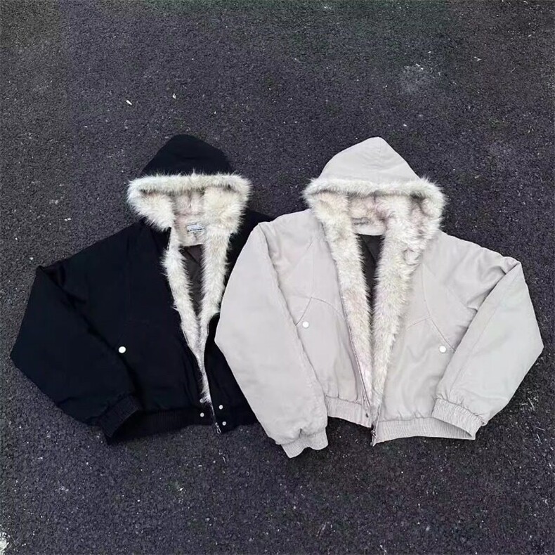 【有货】座山雕连帽毛领棉服棉衣外套MY6104特P128,男装棉衣,星座908-1