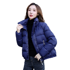 白鸭绒羽绒服女短款2025冬季新款小个子宽松简约百搭轻薄鸭绒外套，女装羽绒服，韩蔻秀