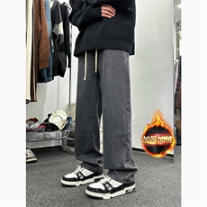 XZ616秋冬季新款纯色加绒加厚牛仔裤TY233P45控58加绒P55-68，男装牛仔裤，星座512A（原616）