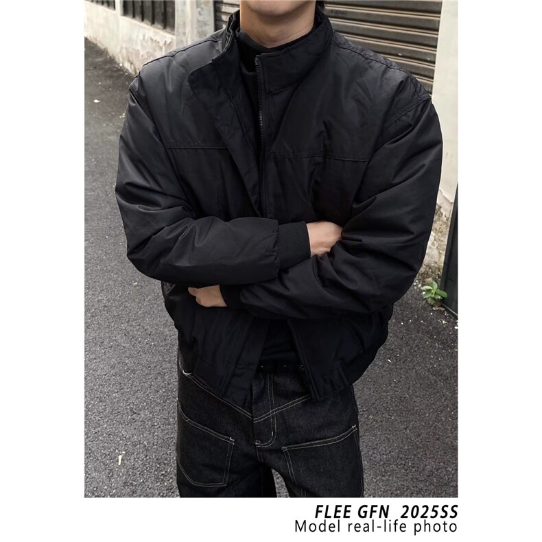 冬季棉衣男连帽潮牌韩版棉服外套港风ins宽松休闲潮流青少年棉袄,男装棉衣,星座506A