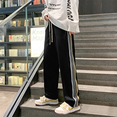 男春季新款拉链开叉休闲裤D93P35，男装休闲裤，星座1116-2