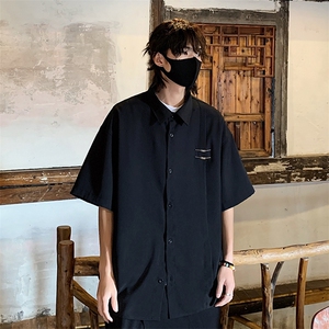 特批P35无差价夏季新款新中式风冰丝凉感薄款短袖外套男CD2250图片