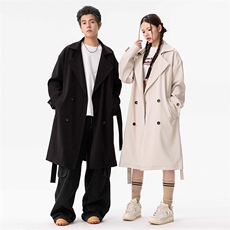 新款休闲情侣风衣，男装风衣，星座1106-2（原1111B）