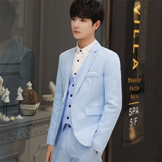 2025新款男士西装套装两件套107-TZ12，男装西服套装，星座112C