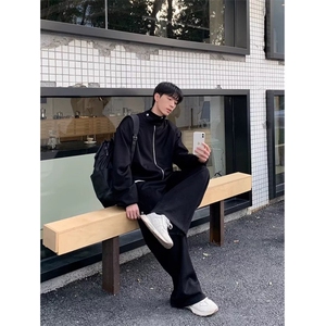 1506/GQ300/P67冲锋衣套装男户外运动休闲潮牌裤子外套酷帅穿搭