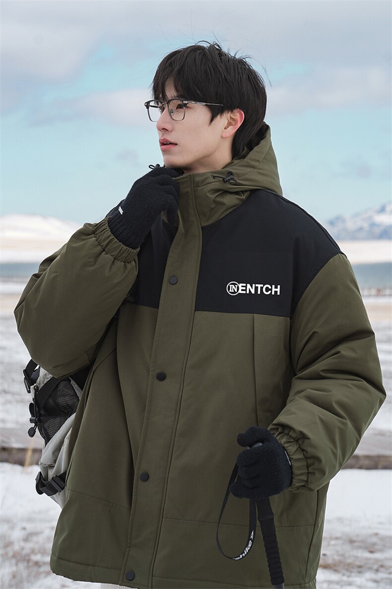 港风新款冬季时尚百搭工装加厚棉服外套MY65602P115控158,男装棉衣,电商A268A