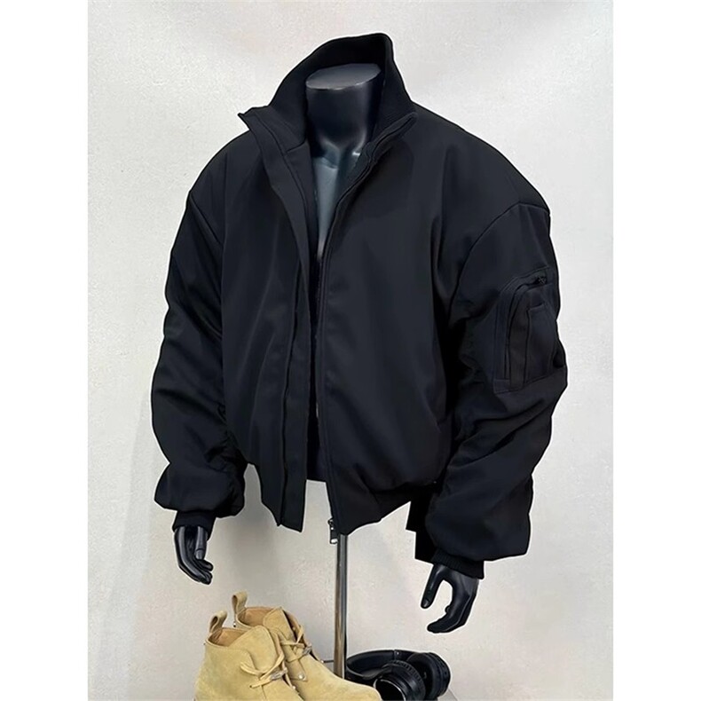 【有货】DM6107-P85美式飞行员夹克外套男秋冬款廓形工装棉服,男装夹克,星座603-2