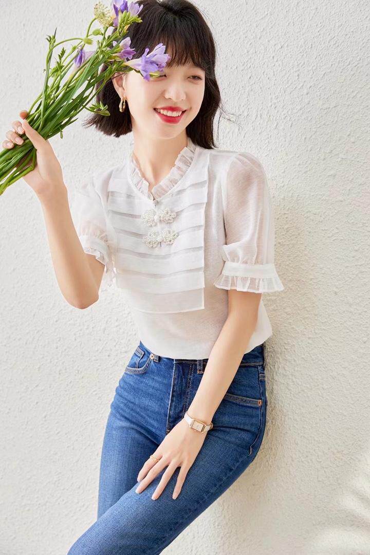 现货，1111#，四色重工上衣，压皱盘扣，，其它，束索