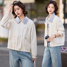 2026年春季休闲风外套，女装短外套，红依一坊